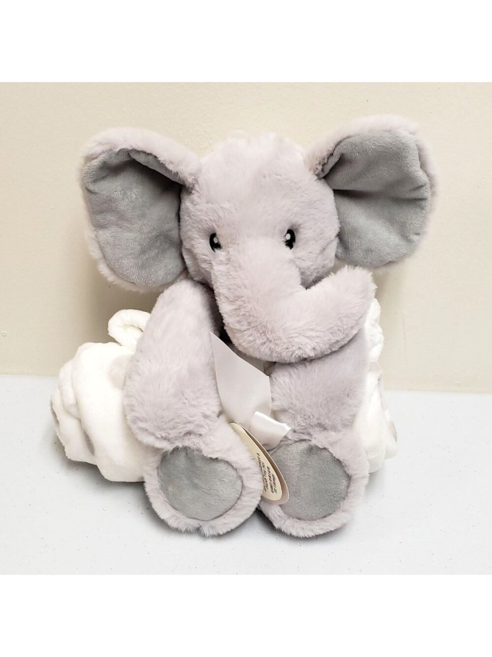 Parents Choice Elephant Plush and Baby Blanket Set